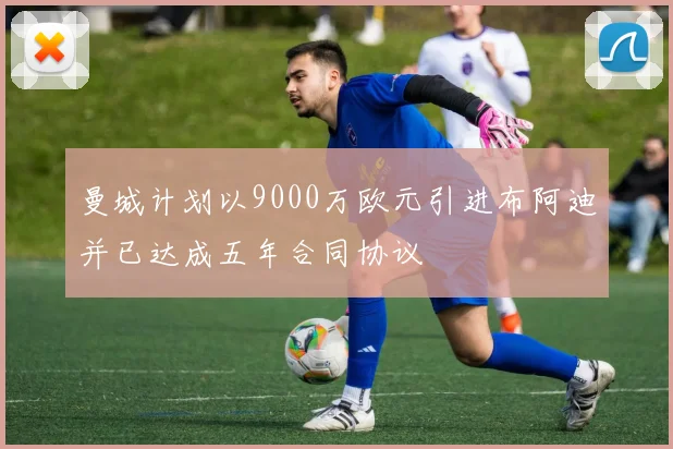 曼城计划以9000万欧元引进布阿迪并已达成五年合同协议